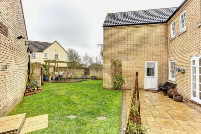 Rear garden