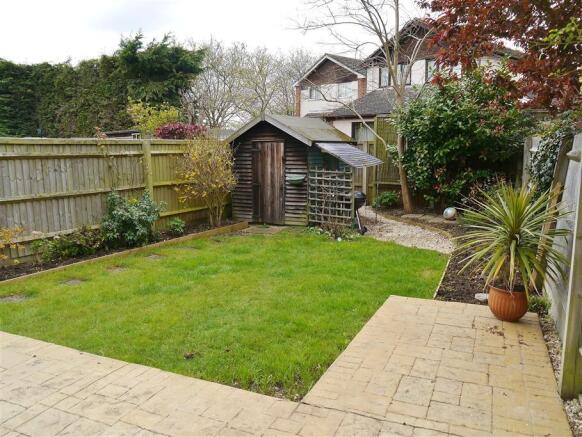 Rear garden