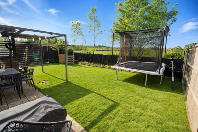 Rear garden