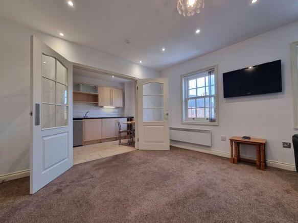 Lounge into Kitchen