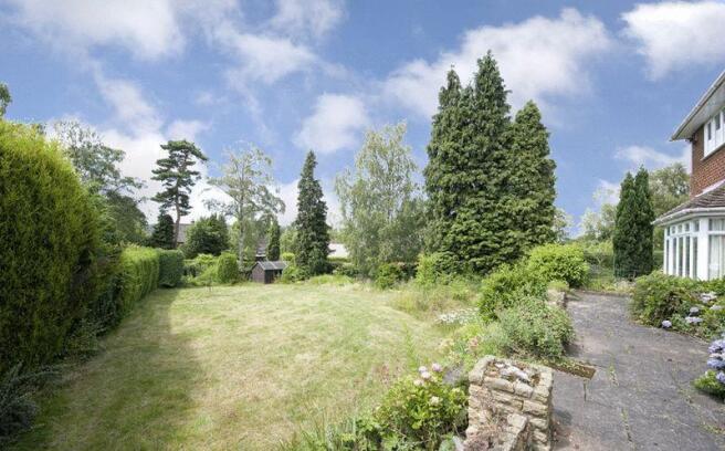 Rear garden