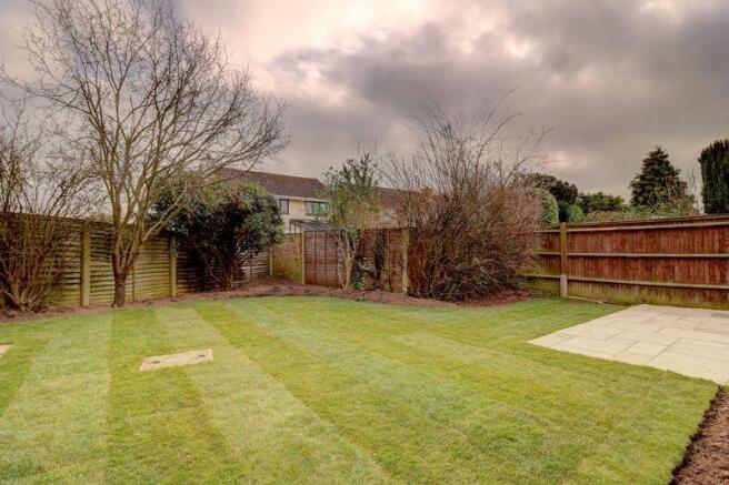 Rear garden