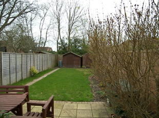 Rear garden