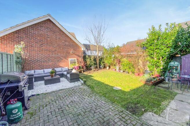Rear garden
