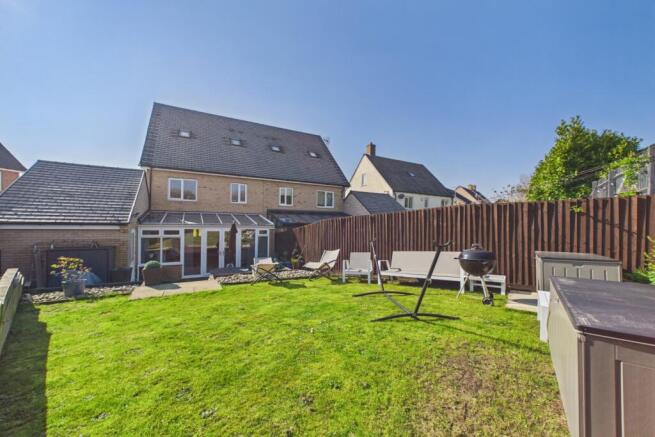 Rear of Property