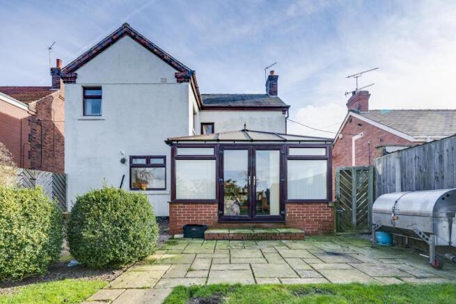 Rear of Property