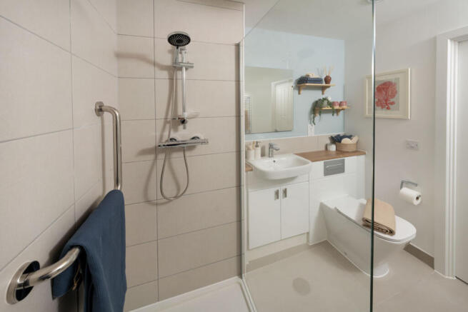 Show home shower room