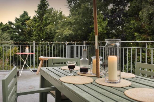 Balcony at Twilight