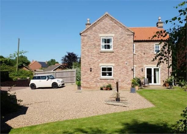 Rear of the property