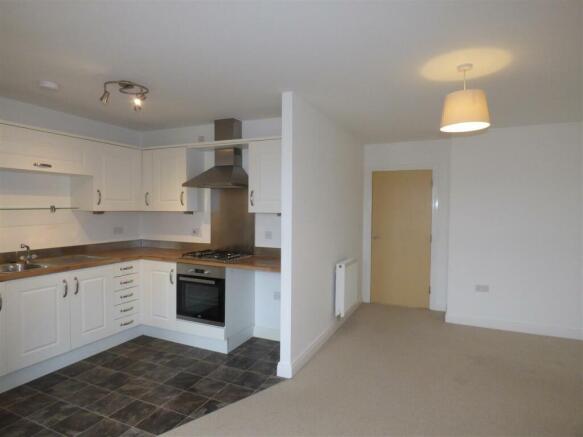 Kitchen and living area