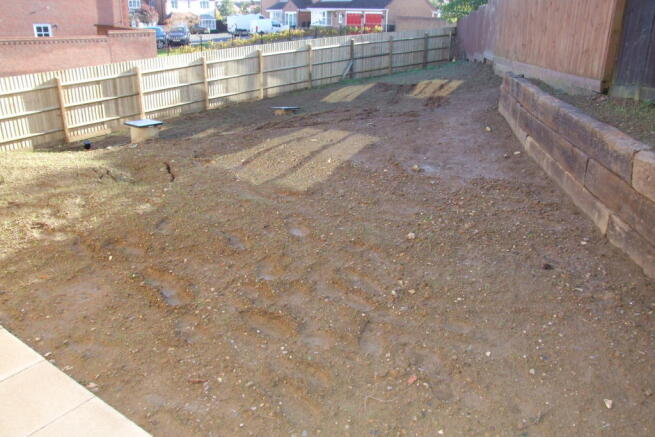 Rear garden