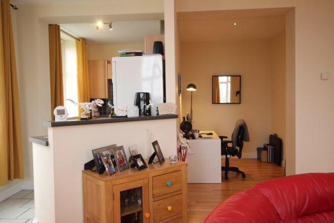 Living/study area
