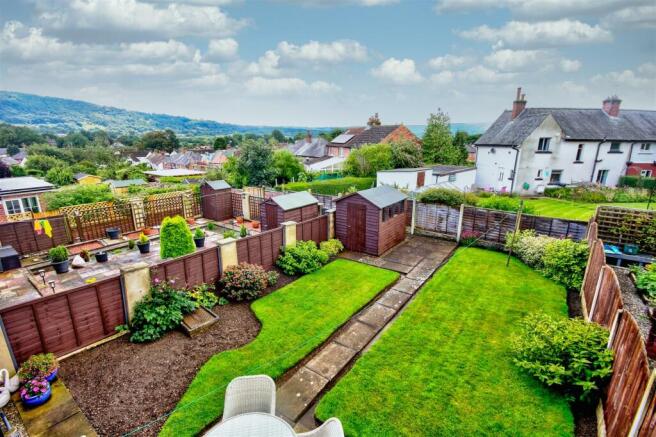 REAR GARDEN/VIEW