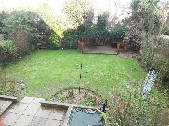 Rear garden