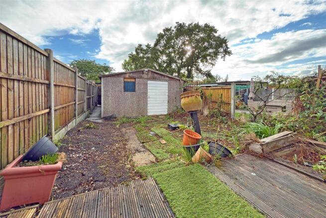 Rear Garden - South-Westerly Facing