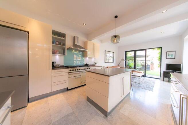 Kitchen and rear living space