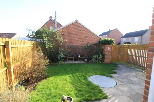 Rear garden