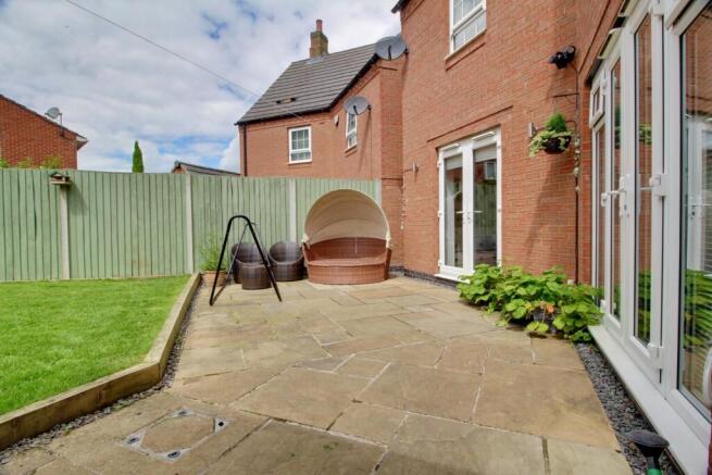 Rear Garden patio