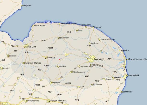 Bradenham Map