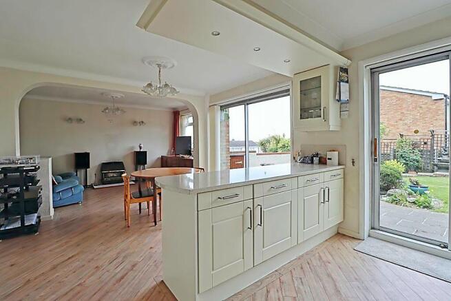 Kitchen, Family, Dining Room