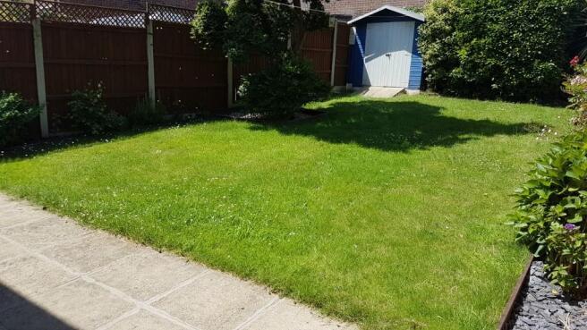 Rear garden