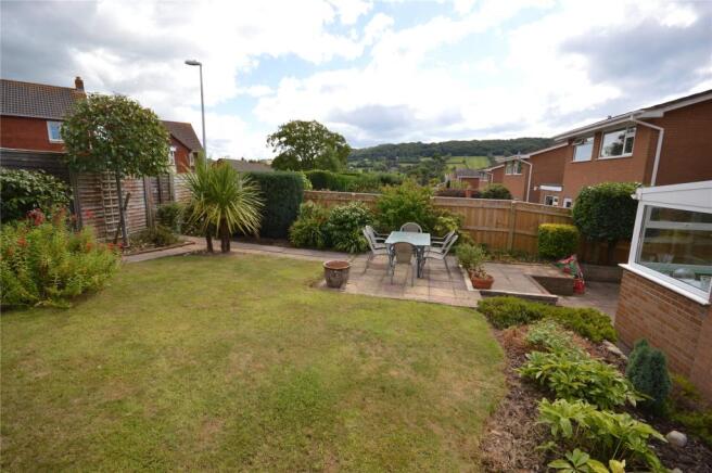 Rear Garden and View
