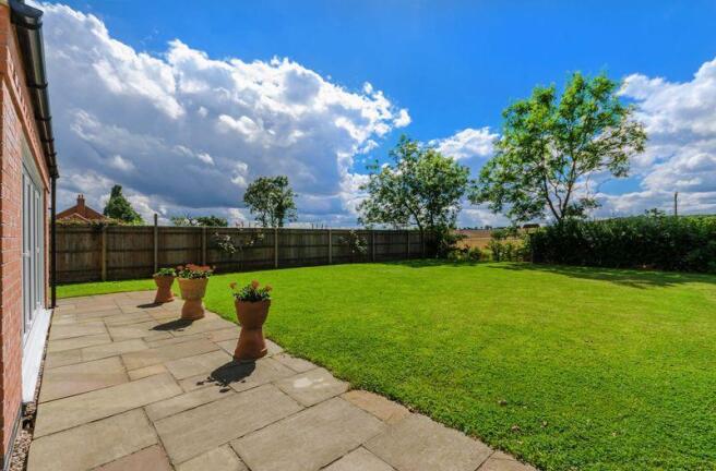 Rear garden