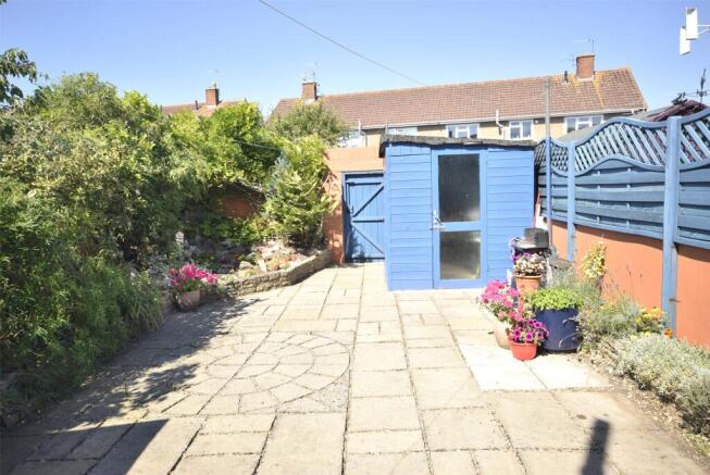 Rear garden