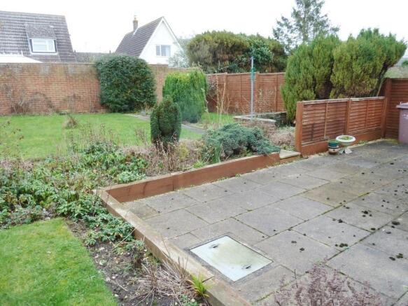 Rear garden