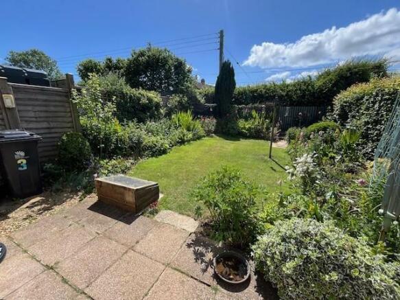 Terrace and garden