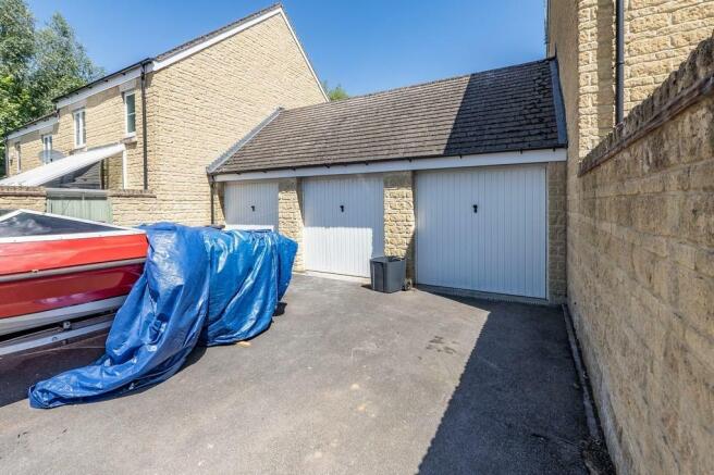 Garage with off road parking