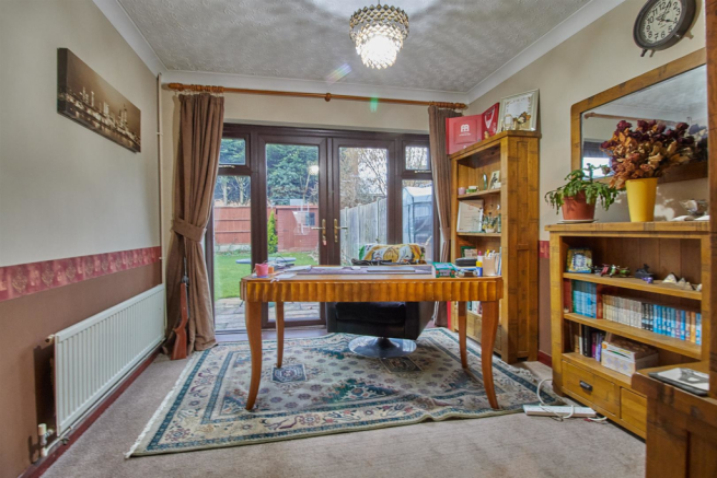 Family room/ study to rear