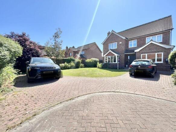Front garden and parking