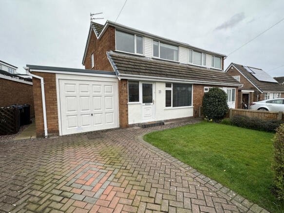 Three bedroom, semi-detached dormer bungalow