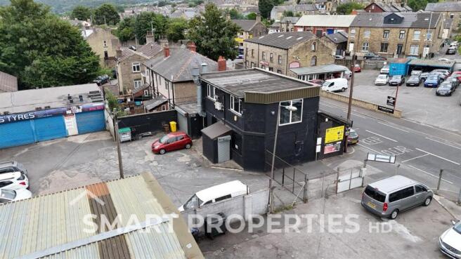 Aerial site and access view