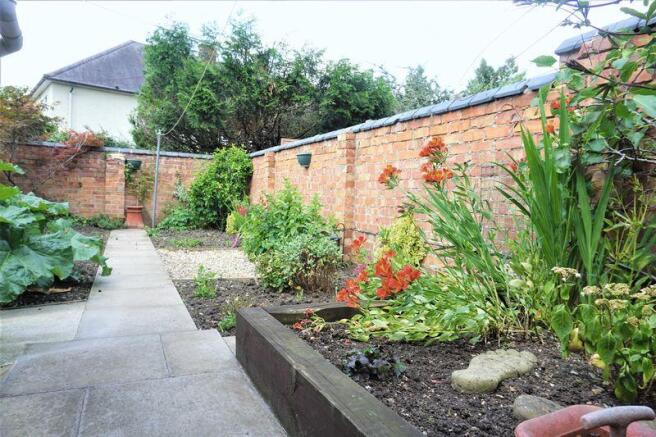 Rear garden