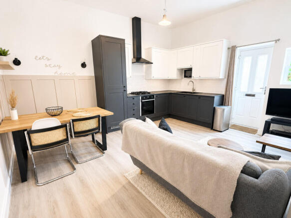 Kitchen living ro...