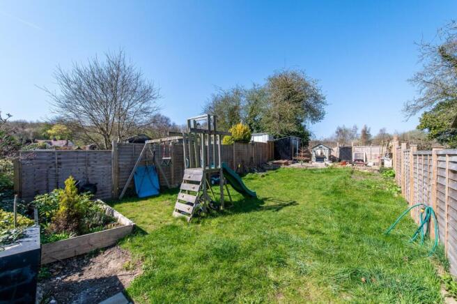 Rear garden