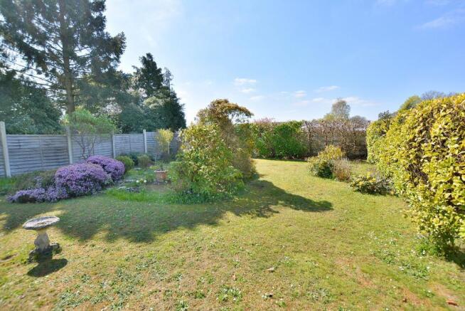 Rear garden