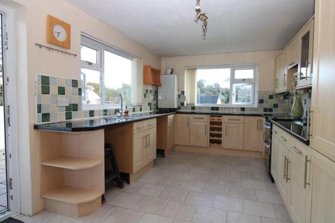 Open plan kitchen