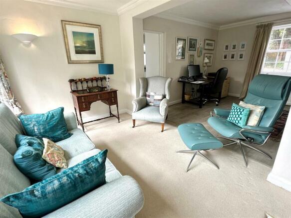 open-plan living room