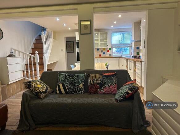 Kitchen From Living Room