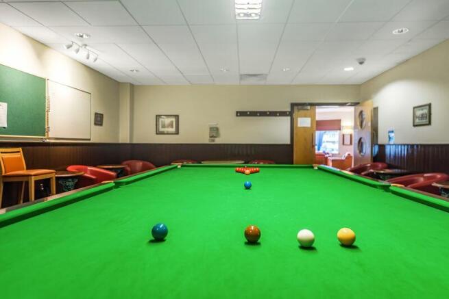 Snooker room