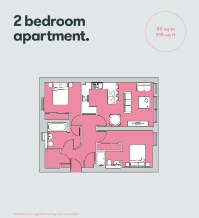 2 Bed Floorplans