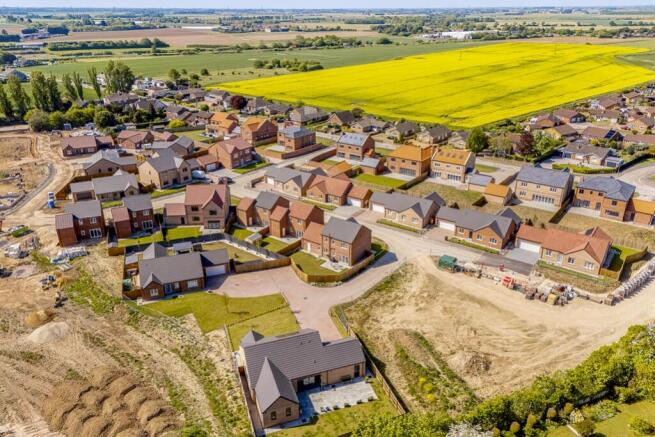 Aerials. Brunswick Fields (Long Sutton)-5