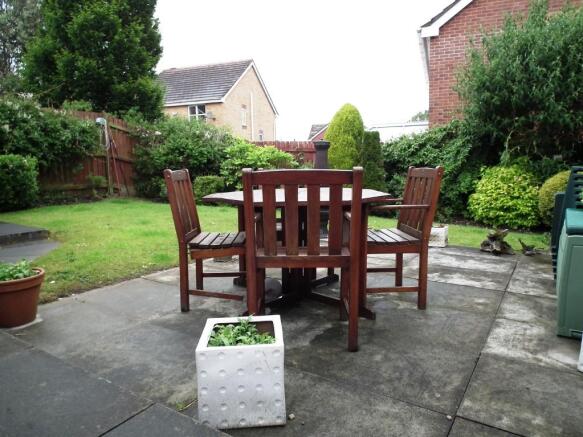 Rear Patio Area