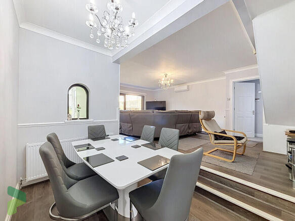 Dining area and l...