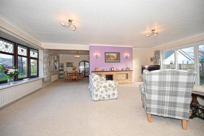 LOUNGE THROUGH DINING ROOM
