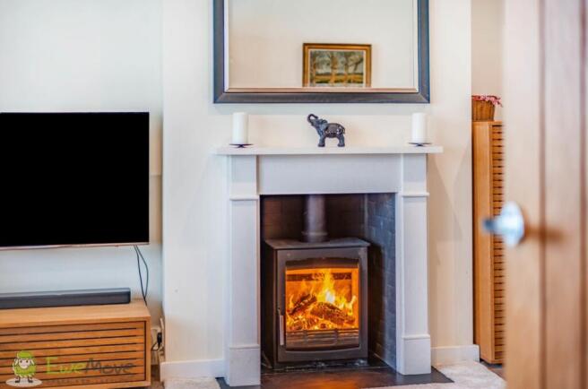 Log Burner Living Room