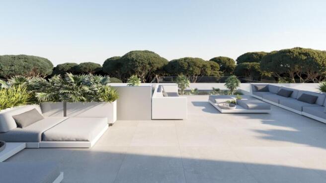 Rooftop terrace